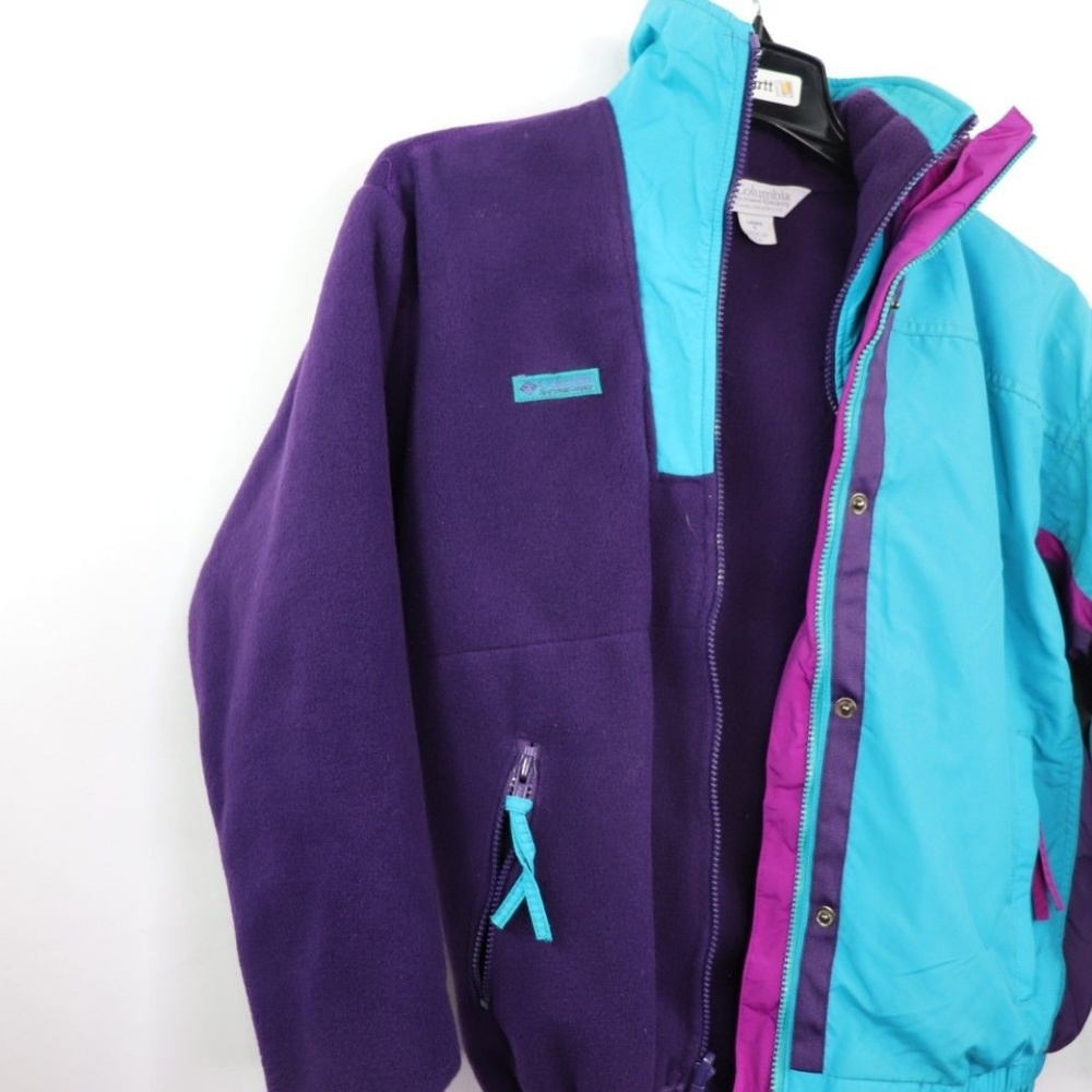 Vintage New Columbia Bugaboo Parka Snow Jacket S - Picture 6 of 8